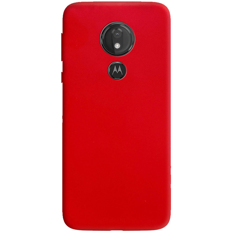 Накладка Candy для Moto G7 Play  червона-0